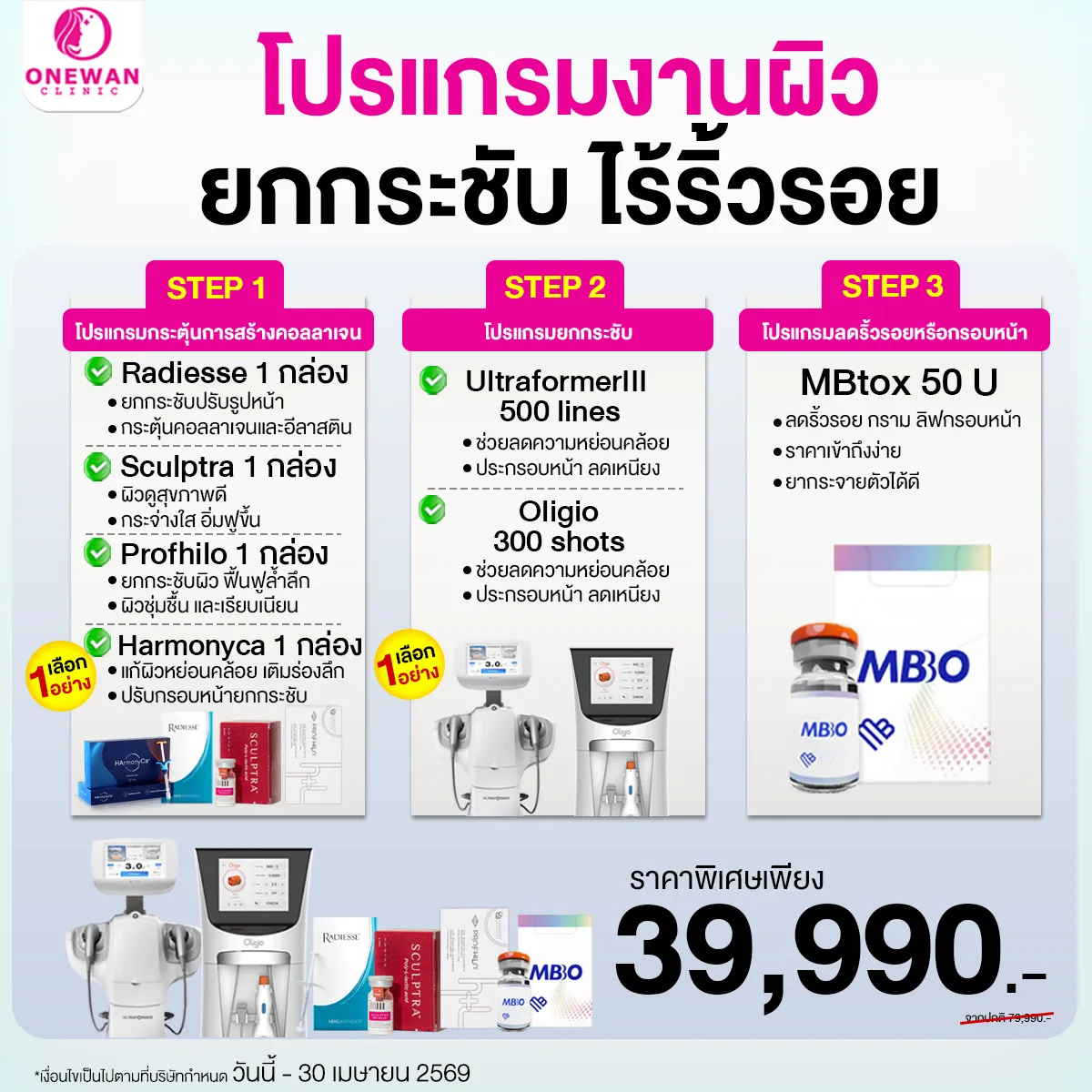 Promotion 4.4 skin tightening