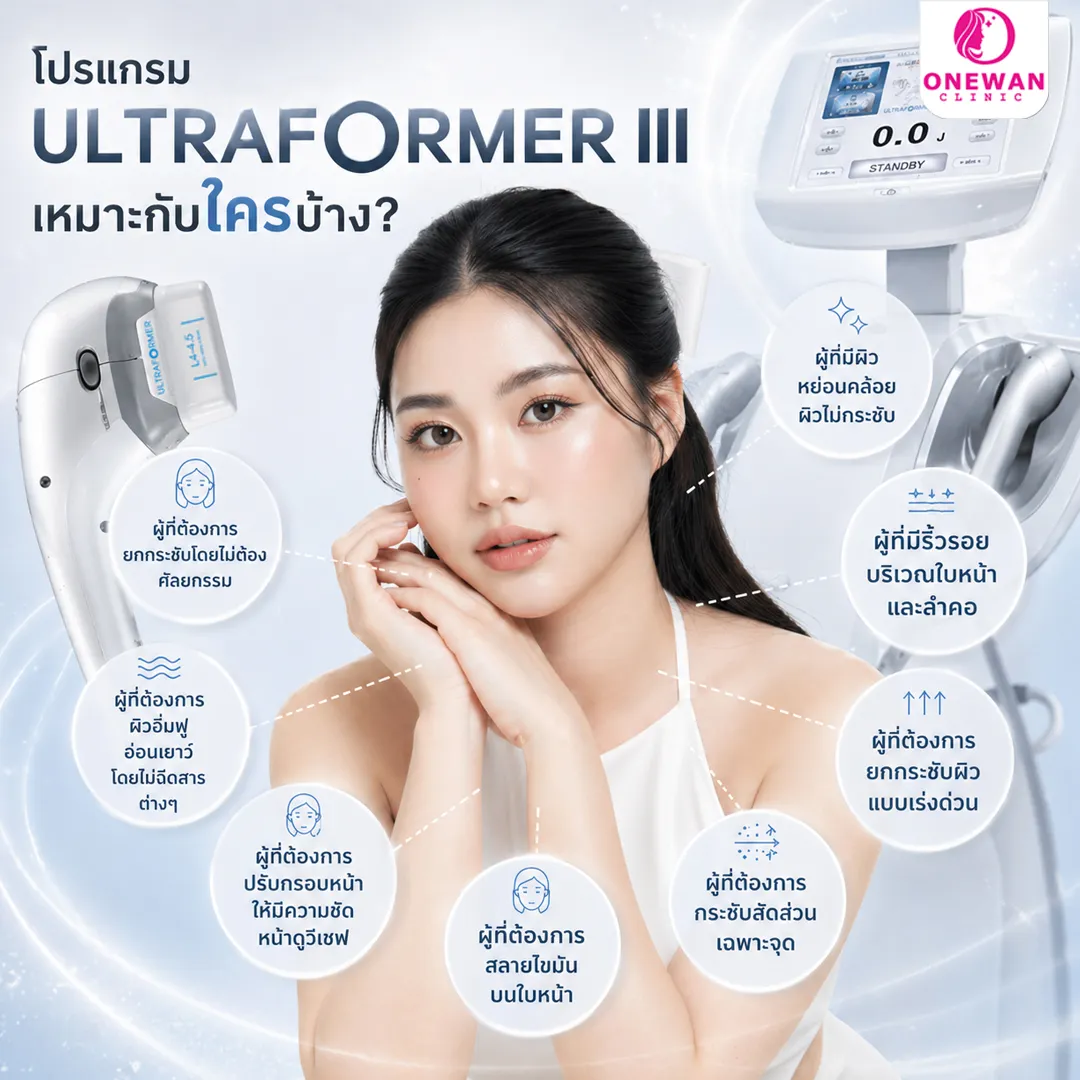 Ultraformer III เหมาะกับใครบ้าง