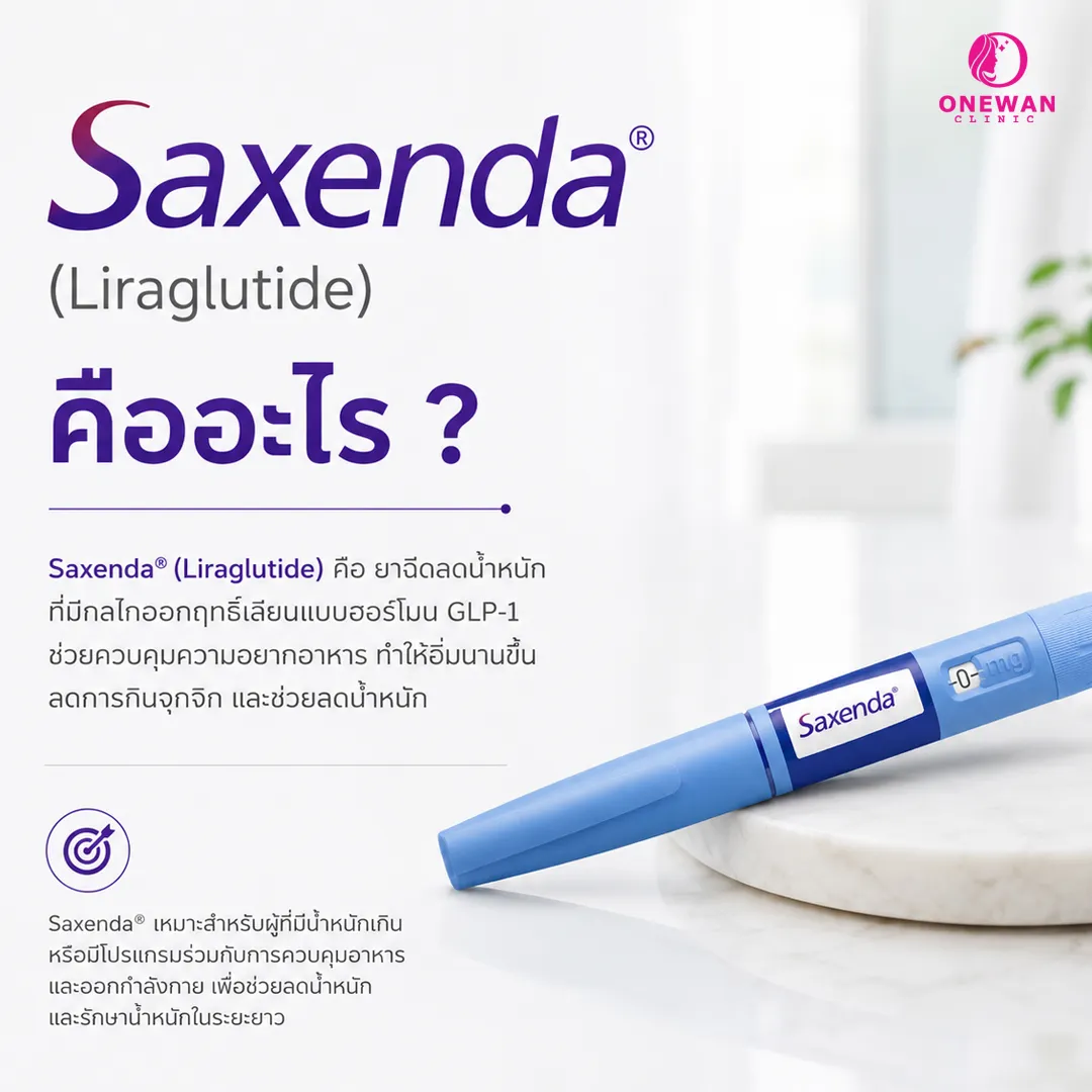 Saxenda (Liraglutide) คืออะไร